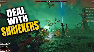 How to Deal with Shriekers in Deploy Dark Fluid Mission  Helldivers 2 [upl. by Gronseth18]