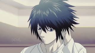 L lawliet smartest of all times anime viral edit amv animeedit deathnote [upl. by Moia143]