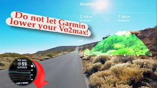 Running Uphill or at Altitude Garmin would downgrade your VO2Max [upl. by Aineg]