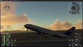 MSFS 2020 ALIVE Captain Sim Boeing 767200ER Extra Range Checkout Flight 5 NONVR [upl. by Lucrece]