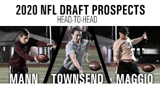 2020 NFL Draft Prospects Mann Townsend Maggio Punt HeadtoHead [upl. by Alejandrina146]