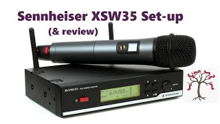 Sennheiser XWS35 Wireless Mic Training amp review [upl. by Ainej]