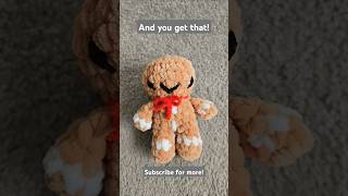 crochetcraftamigurumiplushiesshortsviralfypcrochetingfunnyplushdiychristmascutepattern [upl. by Nirihs]