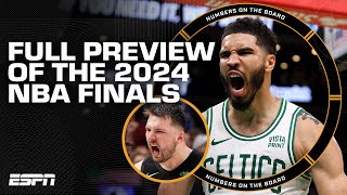 NBA FINALS PREVIEW 👀 The Mavericks shouldnt be scared of the Celtics  Numbers on the Board [upl. by Ysnil456]