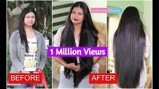 My Hair Journey  How I Grew My Hair From Short amp Thin to Long amp Thick hairSushmitas diaries [upl. by Robbins]