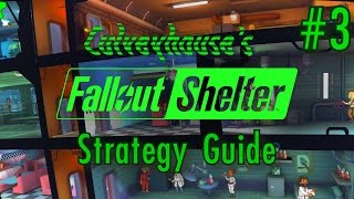 Fallout Shelter Strategy Guide Part 3 Building Deeper and Arming Your Dwellers [upl. by Neddy]