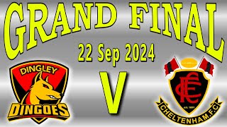 SFNL Reserves  Dingley V Cheltenham  GRAND FINAL on 22 September 2024 at RSEA Park [upl. by Aiuhsoj]