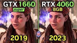 GTX 1660 SUPER vs RTX 4060  Worth Upgrading 6 Games Tested [upl. by Dickey]