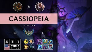 Cassiopeia Top vs Quinn  NA Challenger Patch 1413 [upl. by Endor]