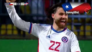 Ben Breretons first International hattrick  Chile vs República Dominicana 2023 [upl. by Naud]