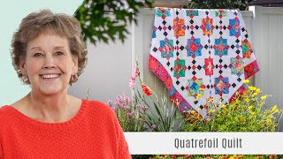 How to Make a Quatrefoil Quilt  Free Quilting Tutorial [upl. by Eddy115]