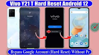 Vivo Y21T Hard Reset ❌ Vivo Y21T V2131 Pattren Unlock ❌ Vivo Y21T Factory Reset ❌ V2131 Pin ❌ 2024 [upl. by Vookles]