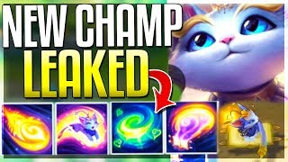 New Champion YUUMI LEAKED Abilities amp InGame Pictures  League of Legends [upl. by Yreffeg429]