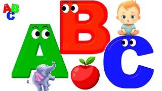 ABC phonics song  letter song for kindergarten  kids learning videos [upl. by Attesor393]