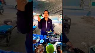 Hardwork Cute didi street food thali Need Support 🙏🇮🇳 streetfood food thali hardwork foodie [upl. by Laleb36]