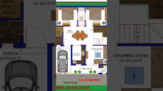 ❤❤3137 House Plan🏠 30 by 35 House Plan🍀🍀girisharchitecture housedesign housedesign [upl. by Strader]