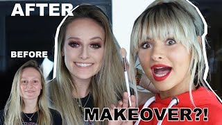 FULL GLAM MAKEOVERS FREYA NIGHTINGALE  Talia Mar [upl. by Oinotnanauj]