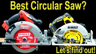 Best Circular Saw Cordless Milwaukee FLEX DeWalt Ryobi Makita Kobalt WORX Craftsman Bosch [upl. by Lecia]