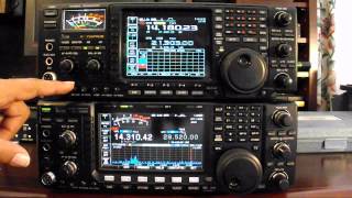 Icom 7600 Vs Ic756 Pro III Part 1 Construction and Layout [upl. by Nayarb]