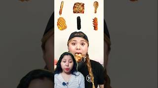 Eating chicken 🍗 shorts mukbang comedy greenscreen funny Asmr [upl. by Jerrine]