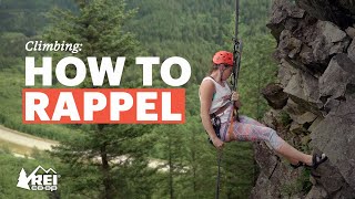 Rock Climbing How to Rappel [upl. by Saville]