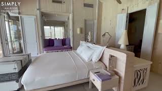 Soneva Jani Maldives  Two Bedroom Water Reserve with Slide Room Tour [upl. by Foah]