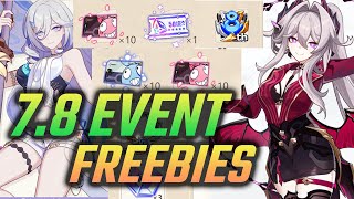 Honkai 78  8th Anniversary Freebies Special Supply and Spending Event [upl. by Bumgardner693]