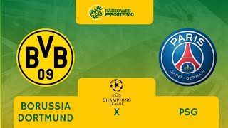 BORUSSIA DORTMUND X PSG  CHAMPIONS LEAGUE  RWE360 [upl. by Tarrel]