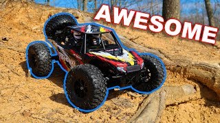 Awesome RC Truck Basher Under 200 RTR  VRX Racing RH1045 Octane  TheRcSaylors [upl. by Attaynik]