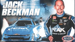 Jack Beckman to substitute for John Force [upl. by Gosser238]