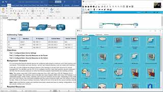 1652 Lab  Secure Network Devices [upl. by Gillead]