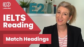 IELTS Reading Match Headings with Alex [upl. by Notnroht]