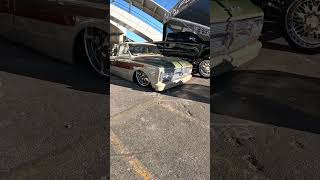 GasMonkeyGarage Dropped GMC sema2024 semashow gasmonkeygarage bagged liftedtrucks truckshow [upl. by Ackley]