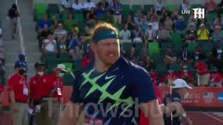 Ryan Crouser  2337  NEW SHOT PUT WORLD RECORD [upl. by Hanford]