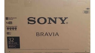 How to Setup Network to Internet in SONY BRAVIA TV 32R502C In Bangla [upl. by Pontius]