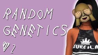 RANDOM GENETICS CHALLENGE 2 quotTHE CORRECT WAYquot  THE SIMS 4 [upl. by Windy571]