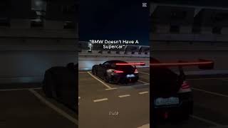 BMW Doesnt Have A Supercar [upl. by Sixel]