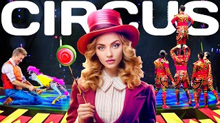 NEW 2024 Circus Greatest Show on Earth 🤖 AI Dog 👩‍👧 Air Twin Girls Ringling Bros amp Barnum and Bailey [upl. by Yeldah832]