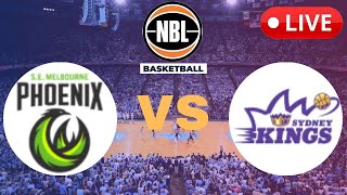 Sydney Kings vs South East Melbourne Phoenix  NBL Basketball Live Play Play SCOREBOARD  20241108 [upl. by Clea]