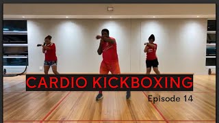 Cardio Kickboxing with MziFitness  Episode 14 [upl. by Adeuga]