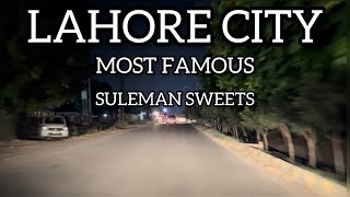 Lahore City  Johar Town  Suleman Sweet’s  🥪  ☕️ [upl. by Spalding]