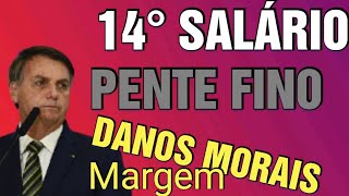 URGENTE  PENTE FINO INSS  DANOS MORAIS  14° SALÁRIO INSS ÚLTIMAS NOTÍCIAS [upl. by Atenik]