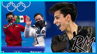 🇲🇽¡INCREÍBLE ⛸ Donovan Carrillo cierra una gran actuación en Beijing 2022🇲🇽⛸ [upl. by Dj201]