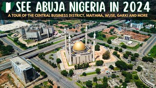 Abuja City Tour  See What the Nigeria Capital Really Looks Like in 2024  Realtime Video [upl. by Eigla]