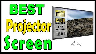 Top 5 Best Projector Screen Review 2024 [upl. by Waneta863]