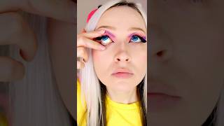 Lenses lifehack test 🤓💖🌈 beauty makeup beautylifehacks lifehacks [upl. by Pillsbury326]