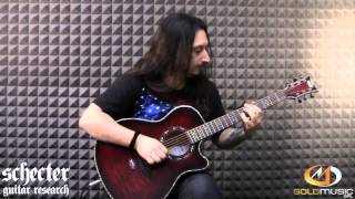 SCHECTER HELLRAISER STUDIO AC DEMO BY GIACOMO PARADISO [upl. by Moynahan]