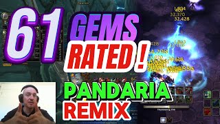 61 GEMS Rated from Useless to GREAT WoW Mists of Pandaria Remix [upl. by Aidyl]