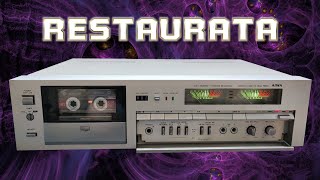 AIWA ADR500  RESTAURATA [upl. by Ernald687]