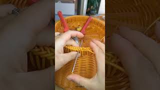 Amazing wire Pot 🍯 crochet bagcraft bagmaking diy [upl. by Hoffert877]